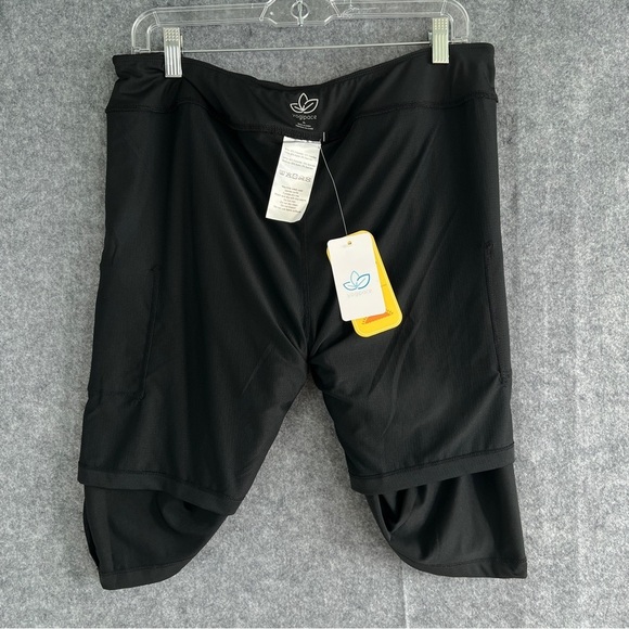 YOGIPACE Women's Modest Skirt Skort Black Size Extra Large XL - Picture 6 of 9